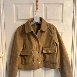 Zara autumn jacket size:m / 10